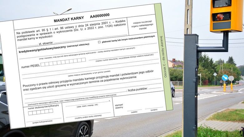 Mandat z fotoradaru będzie można opłacić przez Internet