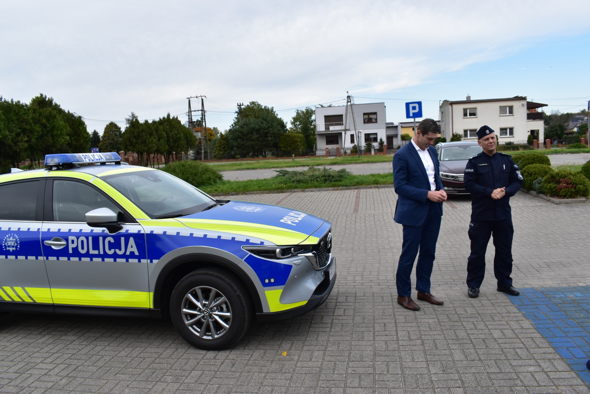 Mazda CX-5. Radiowóz policji w nowym malowaniu