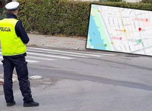 Opel z pijanymi pasażerami wylądował na barierkach. Kierowcy brak