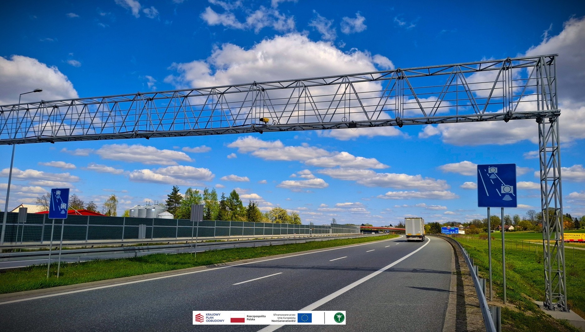 Odcinkowy pomiar prędkości na A4 węzeł Tarnów Centrum - MOP Jawornik w woj małopolskim