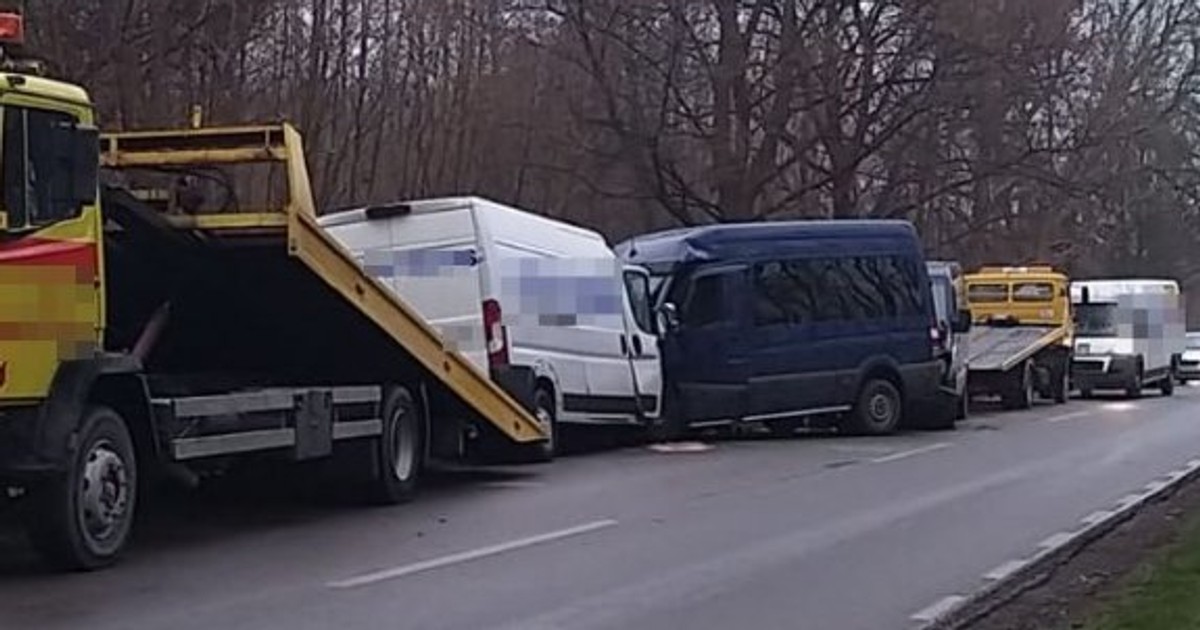 Zderzenie trzech busów w woj. lubelskim