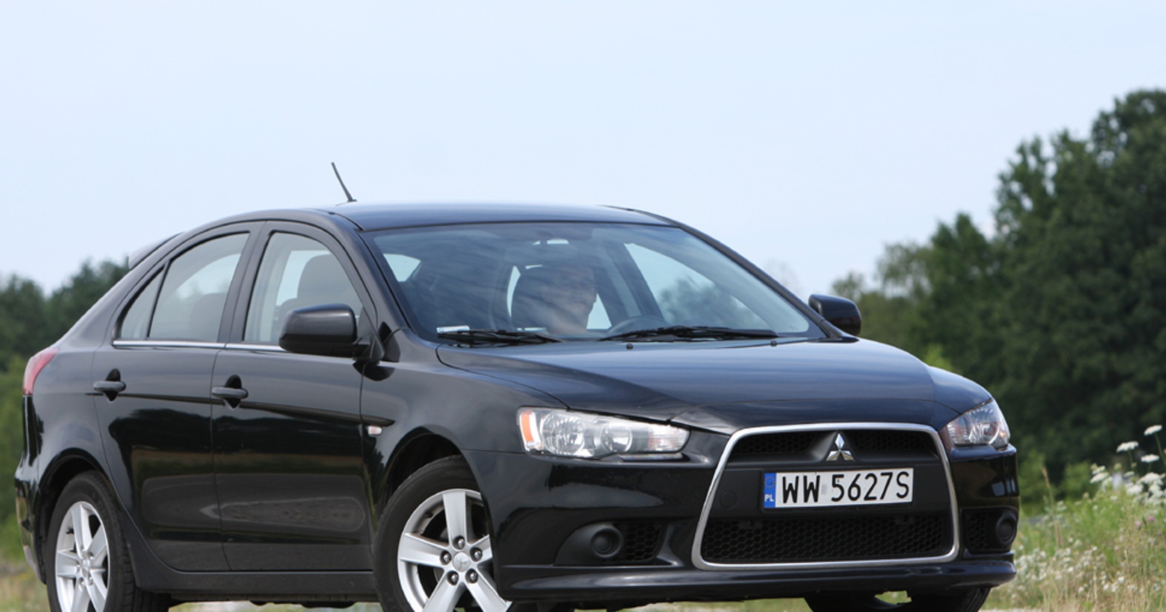 Mitsubishi Lancer po ciężkiej próbie