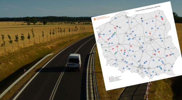 Program budowy 100 obwodnic. Dwie gotowe, tylko 16 w realizacji [MAPA]