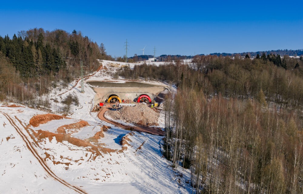 Placu budowy D11 Trutnov – granica państwowa Czech i Polski