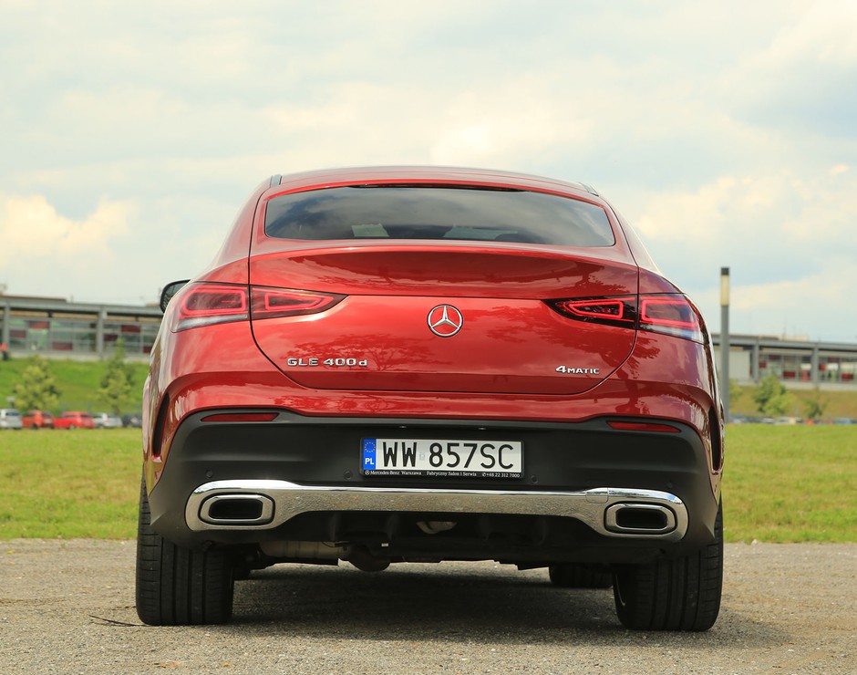 Mercedes GLE Coupe 400d - Coupe na szczudłach