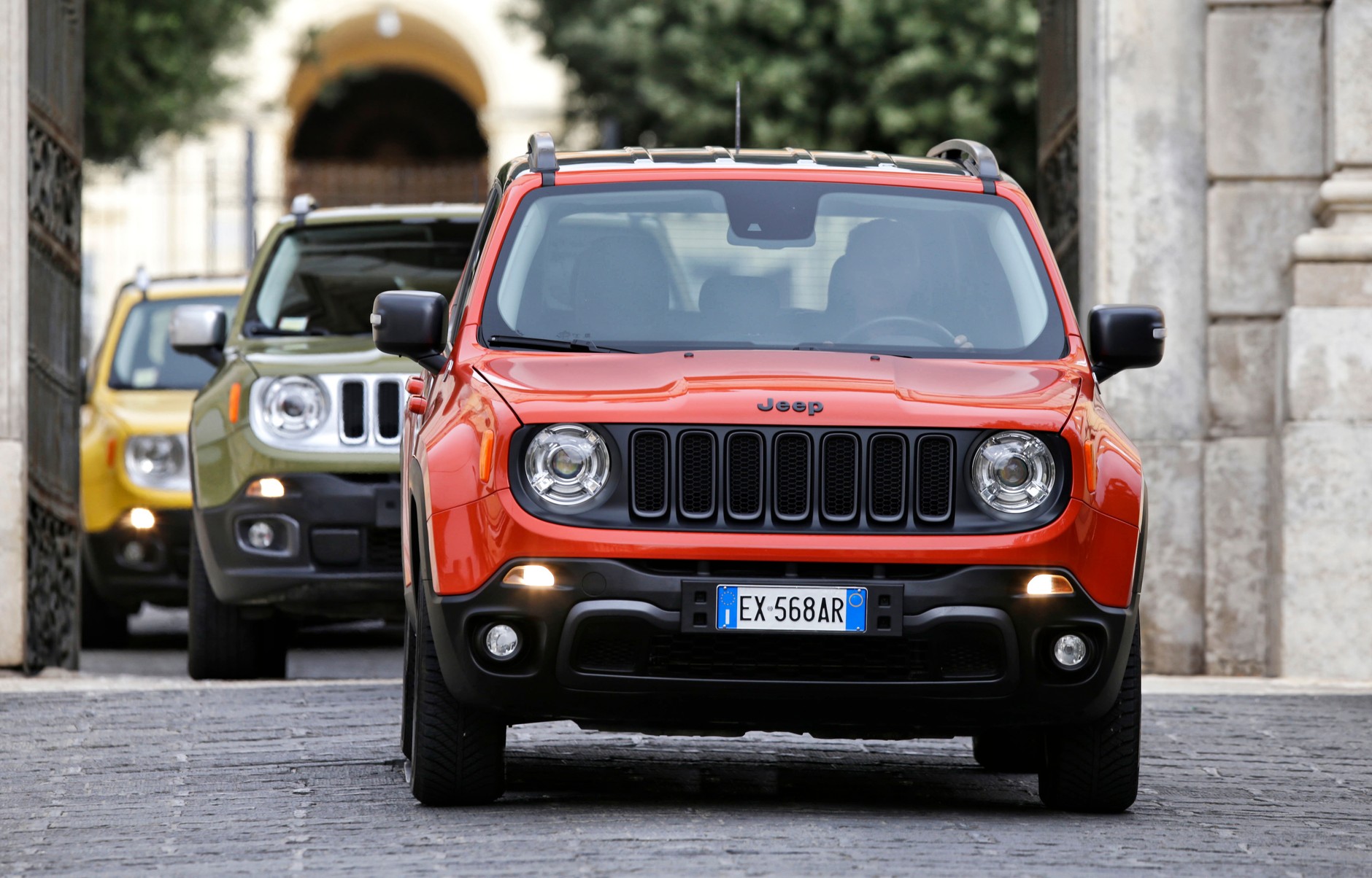 Jeep Renegade przed liftingiem