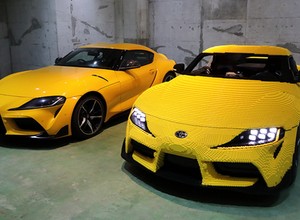 Toyota GR Supra z klocków Lego - wygląda świetnie i... jeździ!