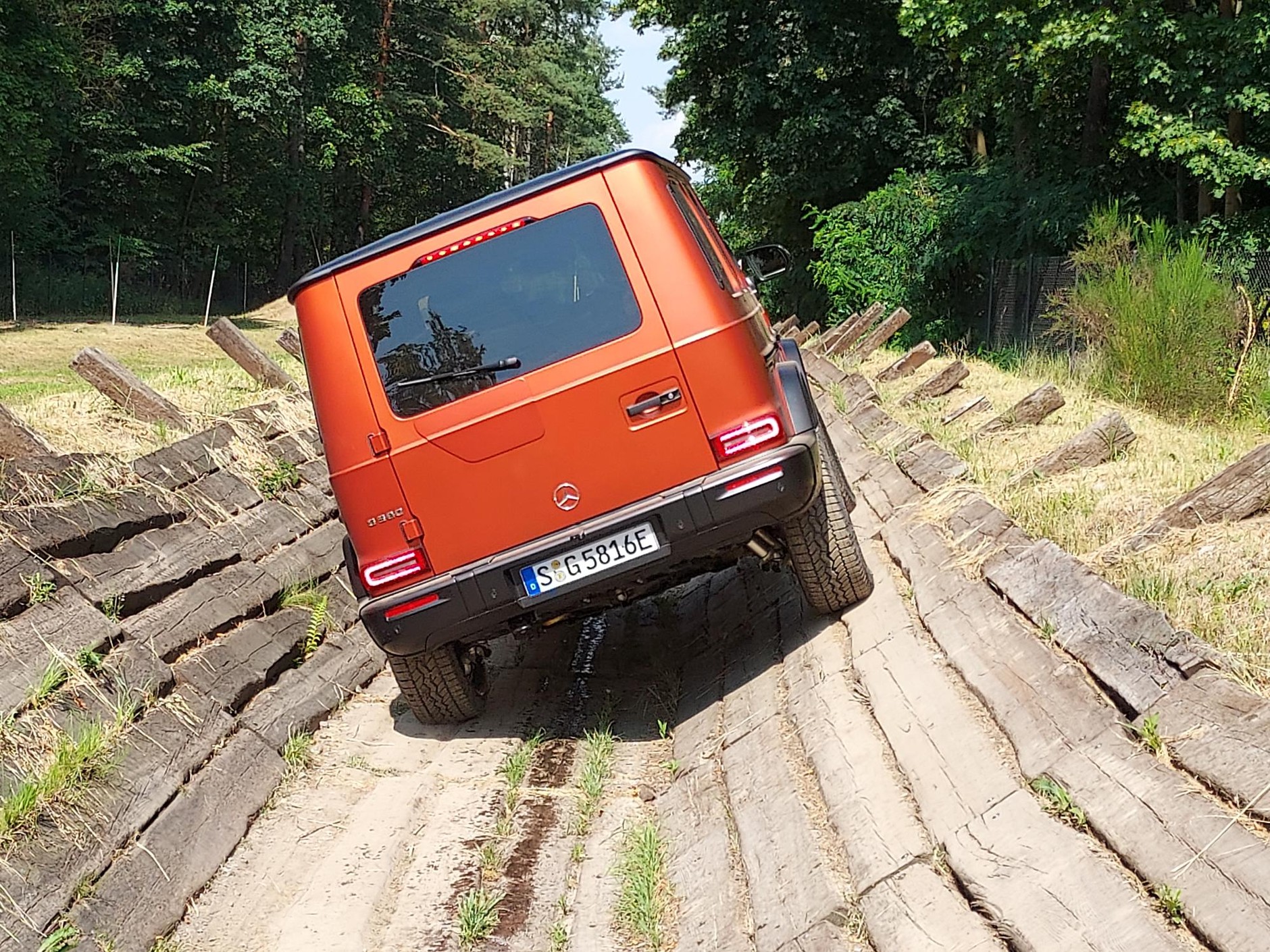 Mercedes klasy G elektryczny