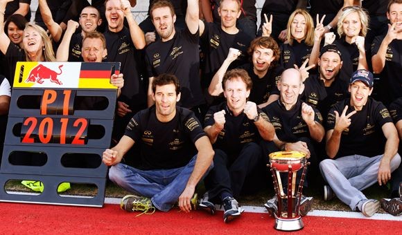 Grand Prix USA 2012 dla Hamiltona, Red Bull mistrzem