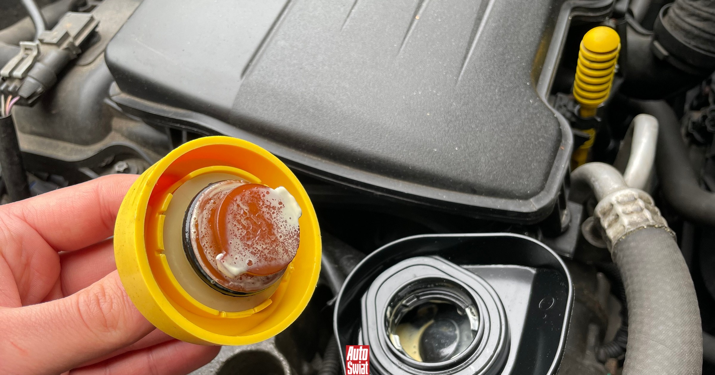 Znalazłeś "majonez" pod korkiem wlewu oleju? To może być bardzo kosztowny problem