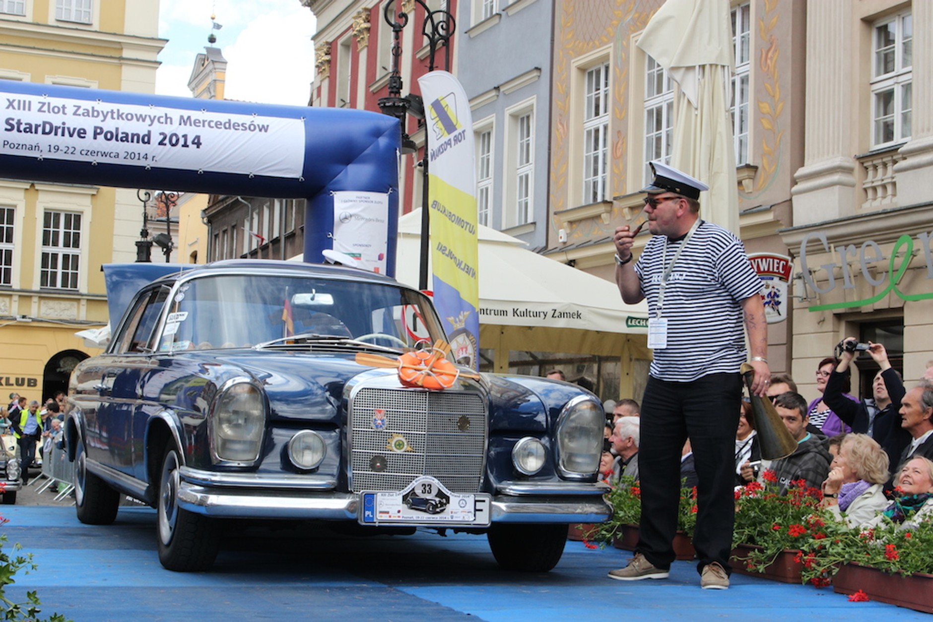 Zlot Zabytkowych Mercedesów w Poznaniu 2014