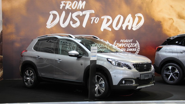 Peugeot podczas Poznań Motor Show