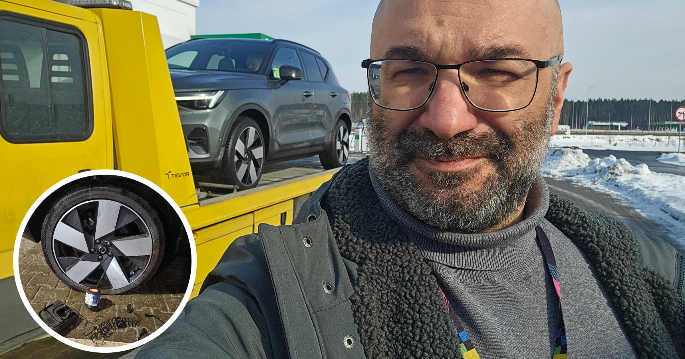 Zestaw naprawczy zamiast koła zapasowego? Próba naprawy koła i tak zwykle kończy się wezwaniem lawety