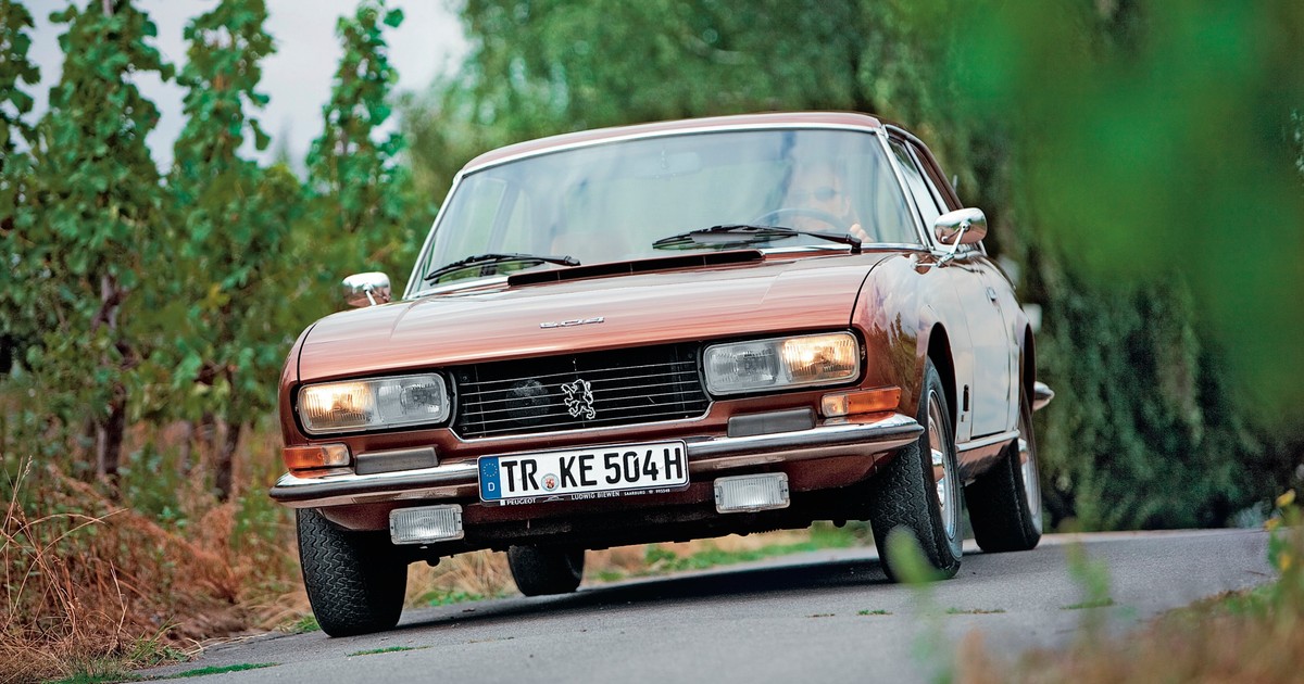 Peugeot 504 Coupé - dzieło Pininfariny