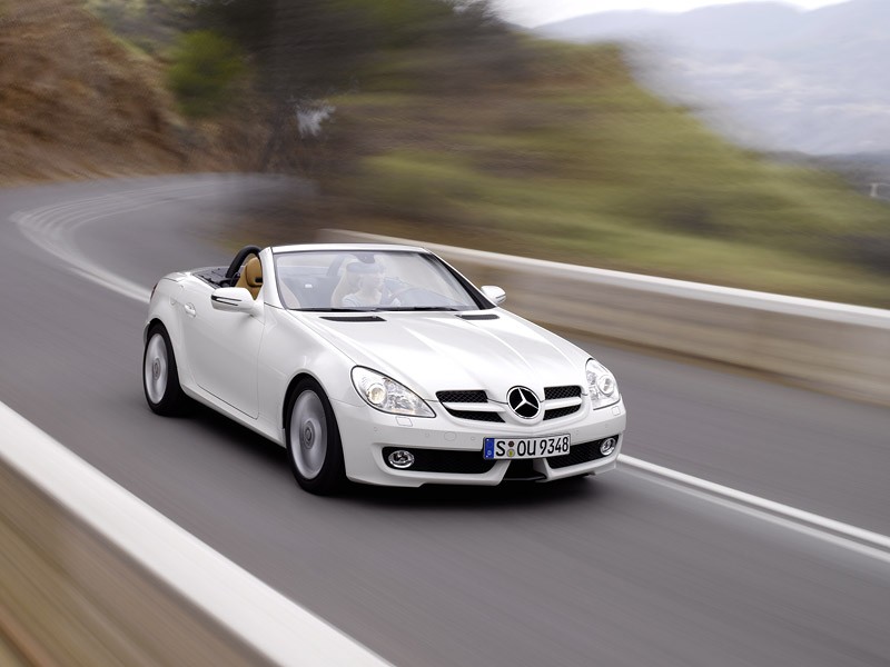 Mercedes-Benz SLK 2008: mocniejszy z mniejszym zużyciem
