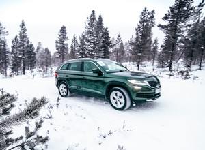 Skoda 4x4 – jazda na lodzie i śniegu