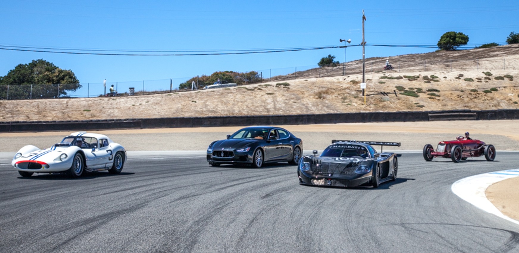 Maserati w Pebble Beach