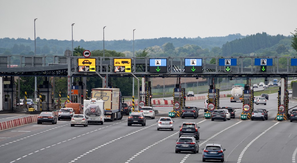 Autostrada A4 - bramki w Balicach