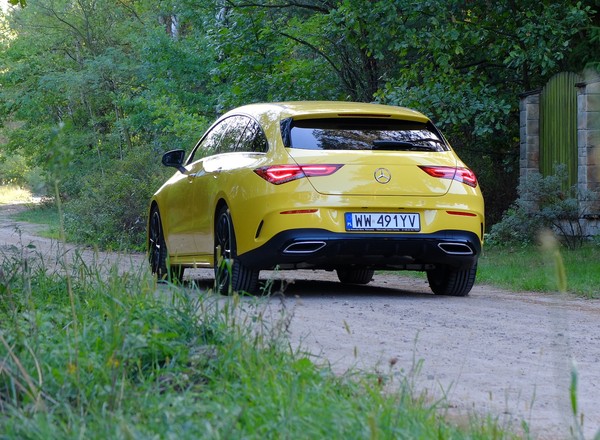 Mercedec CLA 200 Shooting Brake - gdzieś zapodział się silnik...