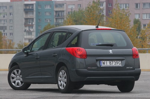 Peugeot 207 SW - Ekstrawagancka kombinacja