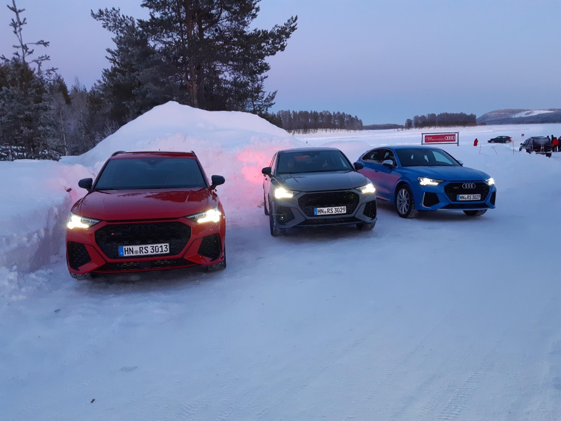 Audi RS Q3 – test na lodzie