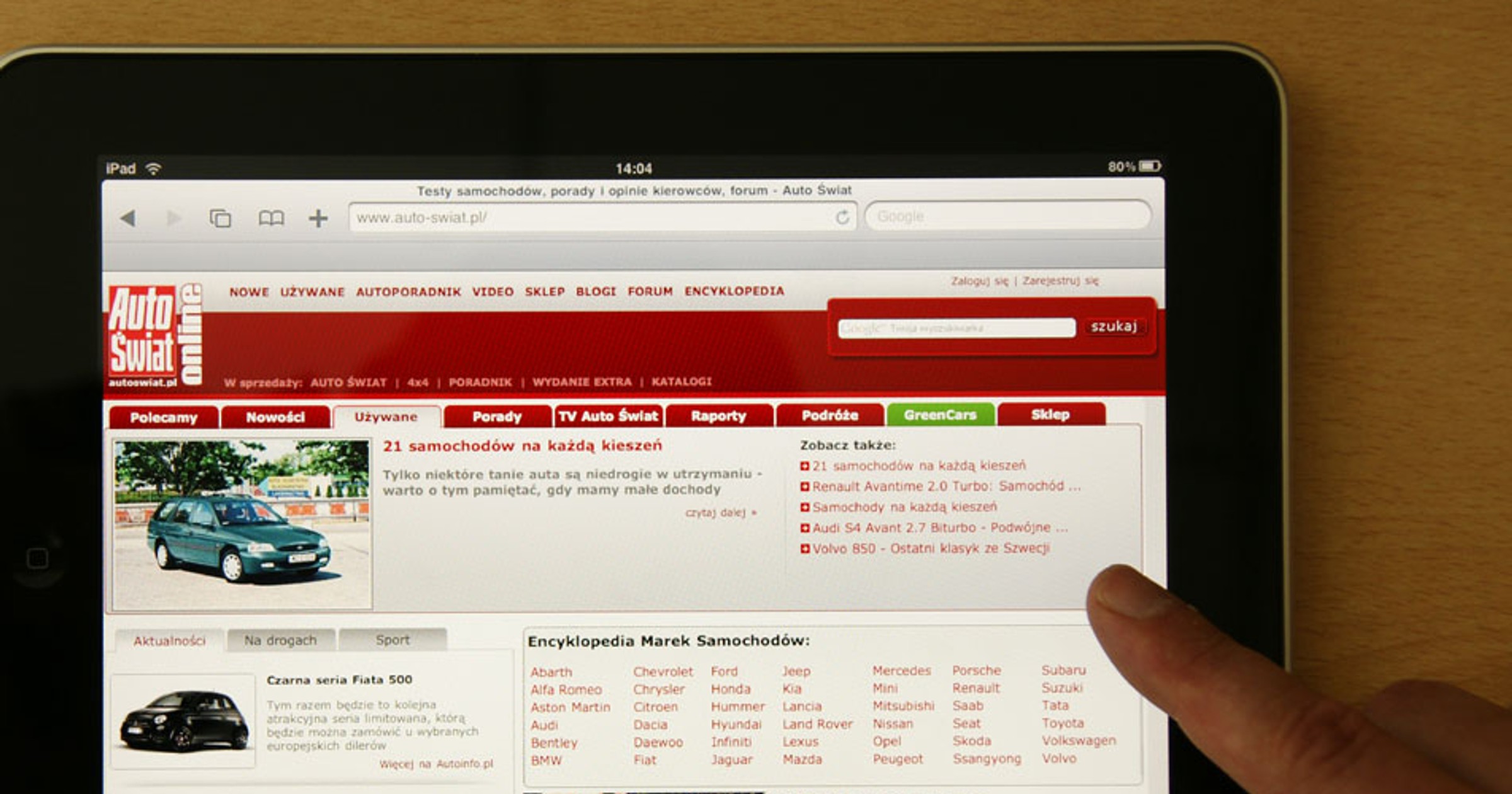 Czy iPad przyda się w samochodzie?