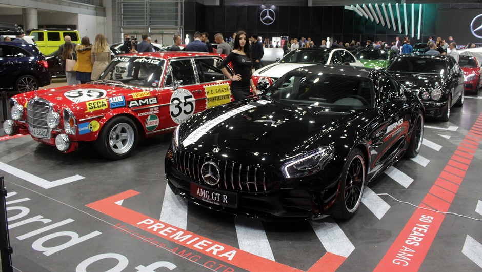 Warto zobaczyć stoisko Mercedesa na Poznań Motor Show 2017