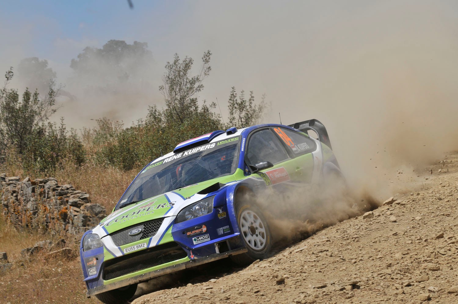 Rajd Portugalii 2010: dominacja Citroena, Kościuszko trzeci (2. etap, wyniki, galeria Willy Weyens)