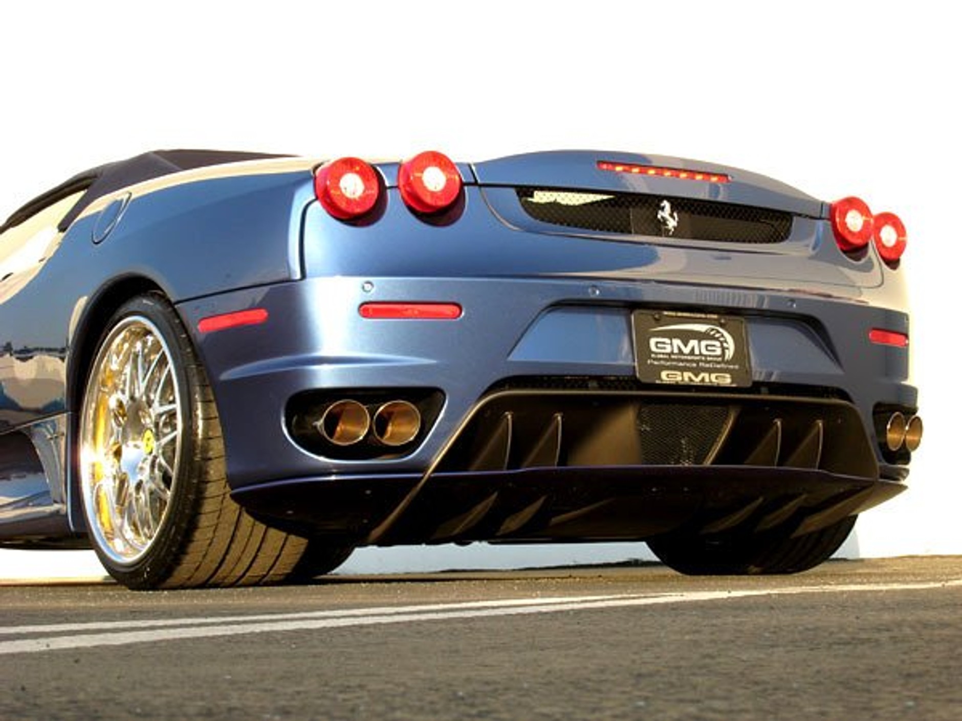 GMC F430 Spider: Ferrari i podwójna sprężarka mechaniczna