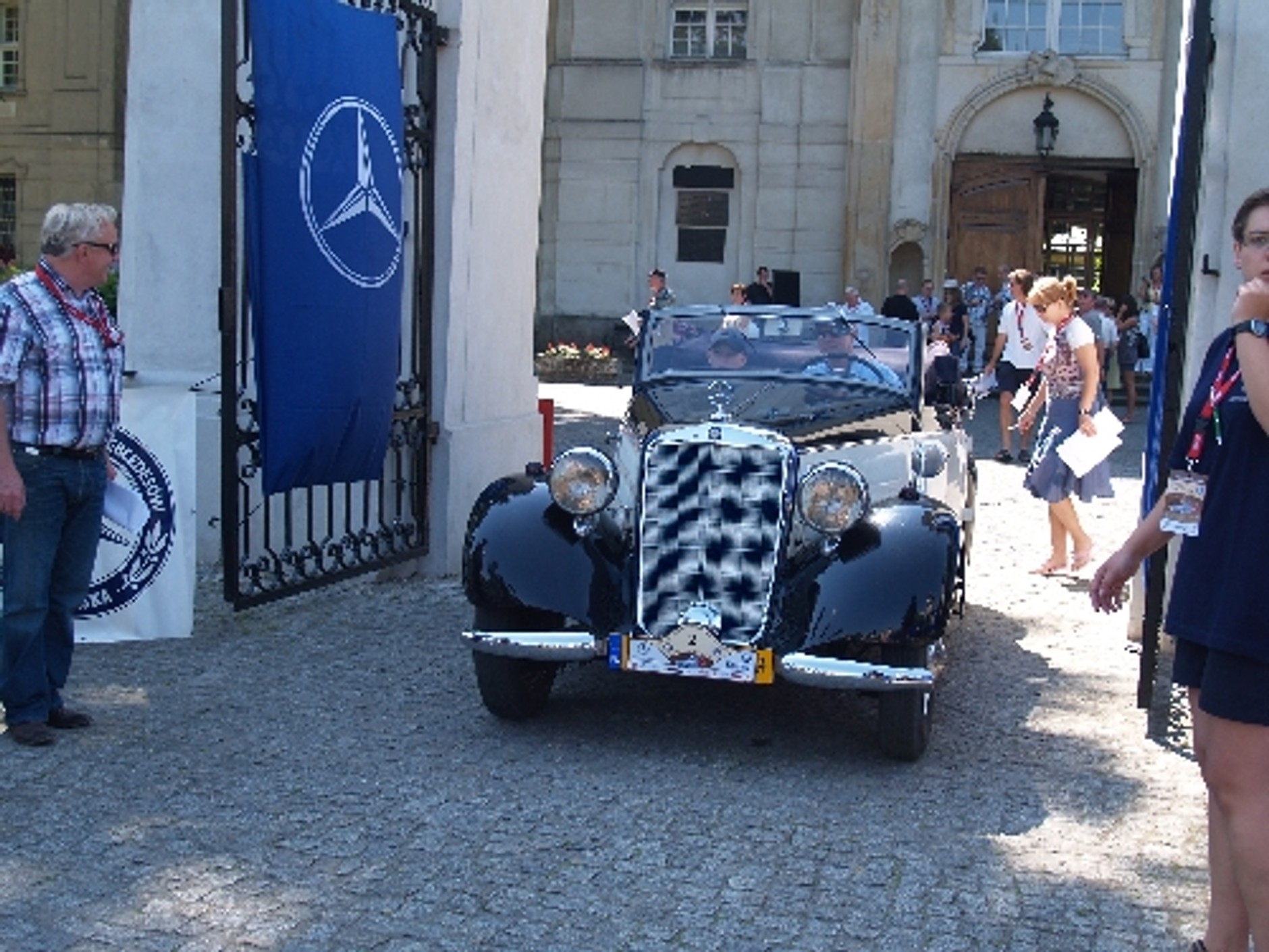 Zlot zabytkowych Mercedesów w Lesznie 8-10 czerwiec