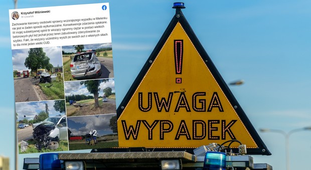 Rozpędzona ciężarówka sunęła wprost na niego. "Dwie sekundy przed własną śmiercią" [WIDEO]