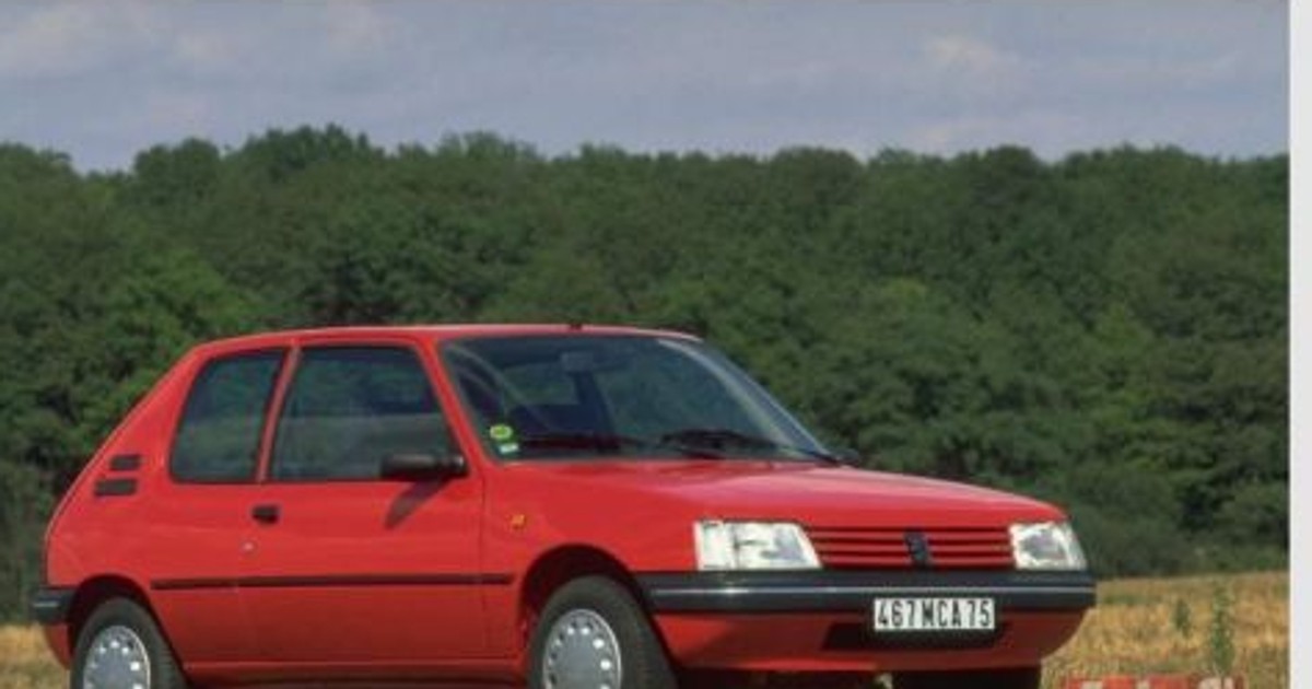Peugeot 205 1.0 Junior - Rześki staruszek