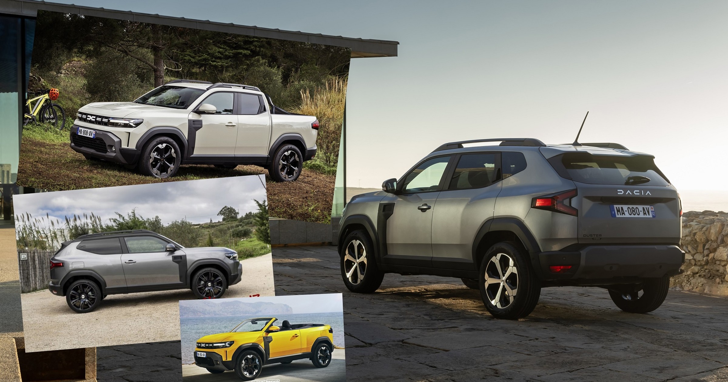 Nowe nietypowe wersje Dacii Duster. Chcielibyśmy zobaczyć je na drogach