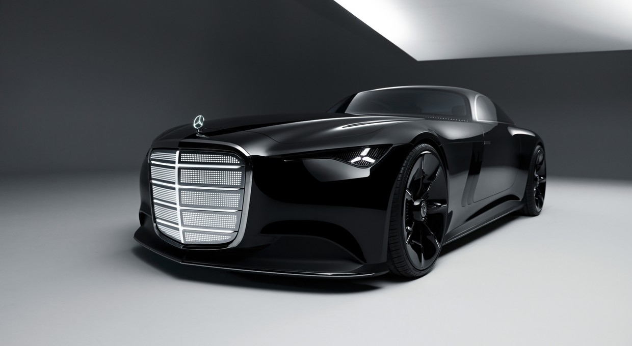 Mercedes pokazał imponujący koncept Vision Iconic. Pokryty jest specjalną powłoką