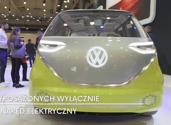 Volkswagen I.D. Buzz podczas Poznań Motor Show