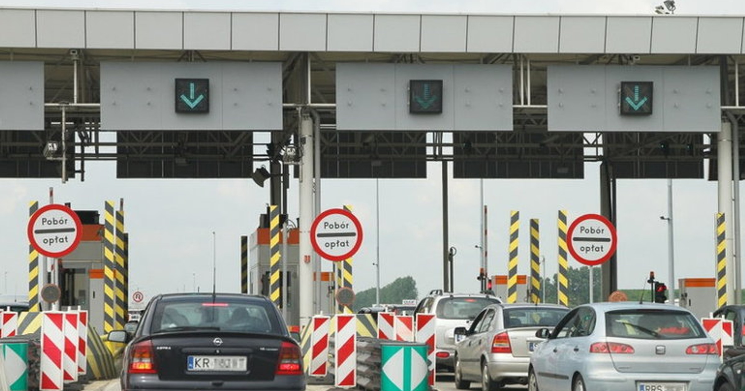 Autostrada A2 - punkt poboru opłat