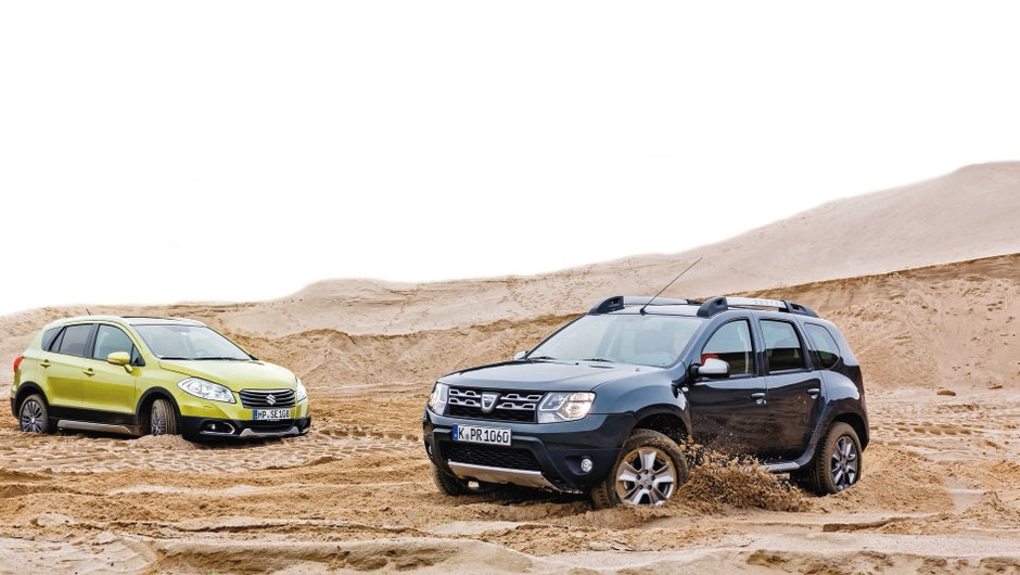 Porównanie | Dacia Duster 1.5 dCi kontra Suzuki SX4 S-Cross 1.6 DDiS