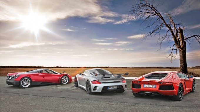Ruf, Pagani, Lamborghini i Ferrari: moc jest z nami!