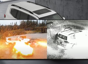 Próbowali wysadzić Toyotę Land Cruiser. Tak wyglądają testy balistyczne
