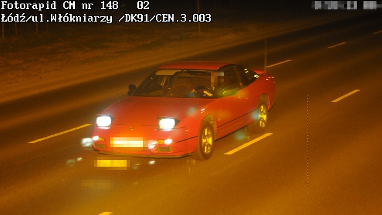 Zdjęcie z fotoradaru