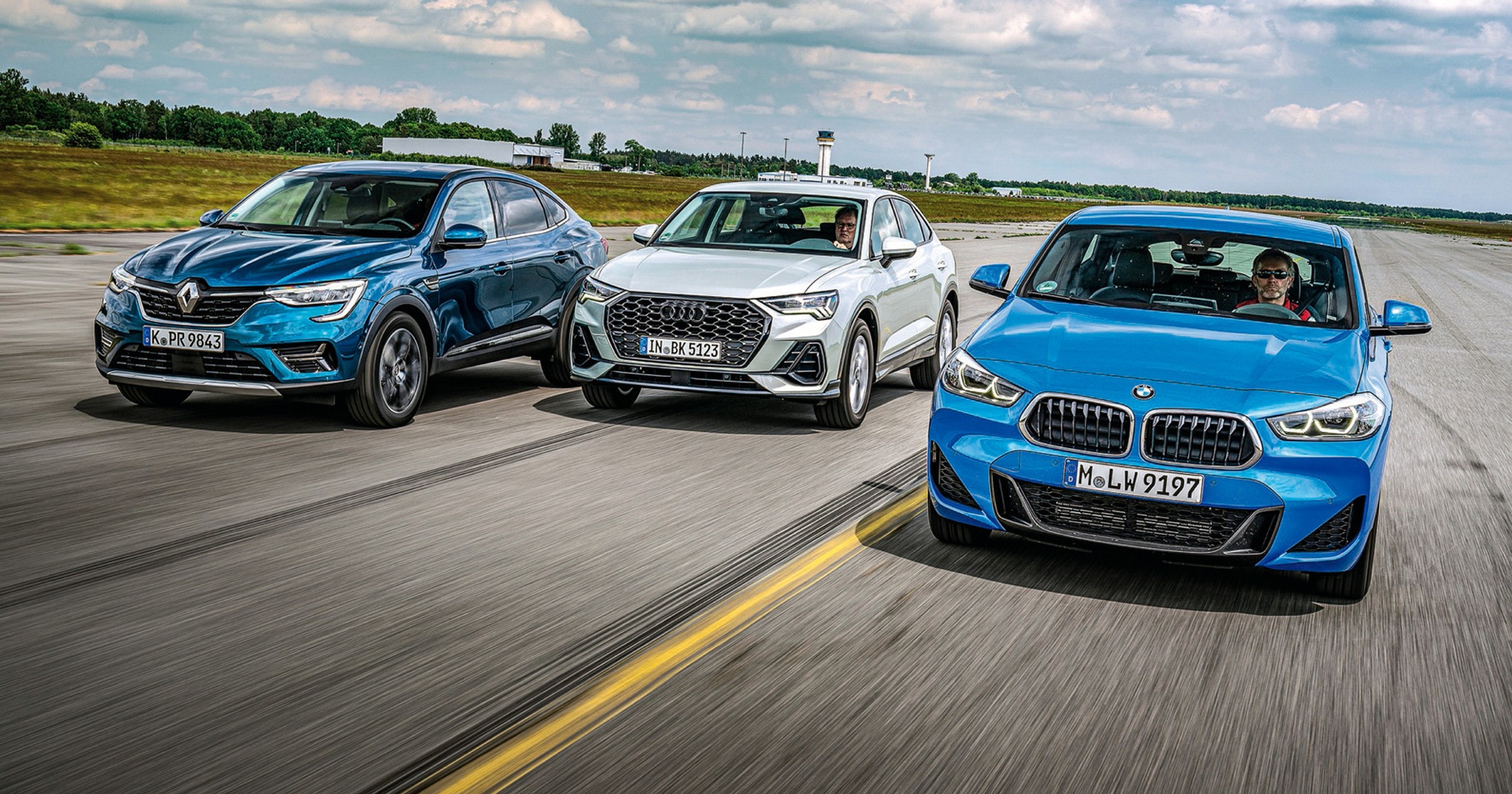 Renault Arkana, Audi Q3 Sportback, BMW X2 - klasa biznes z opcją ekonomiczną
