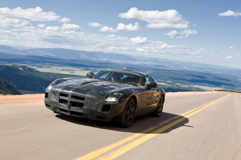 Mercedes SLS AMG w całej okazałaości