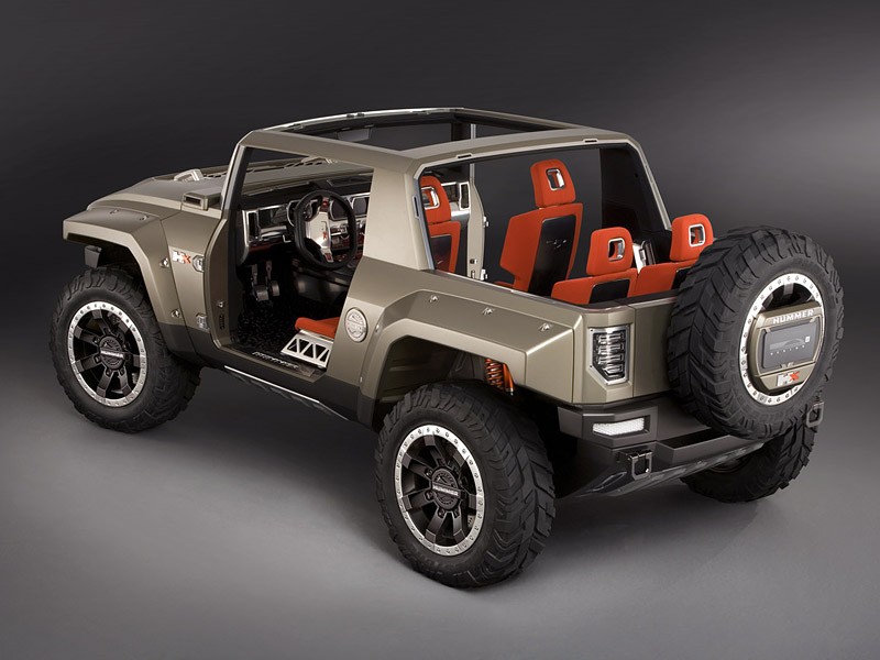 Hummer HX Concept: czy pobije Wranglera?