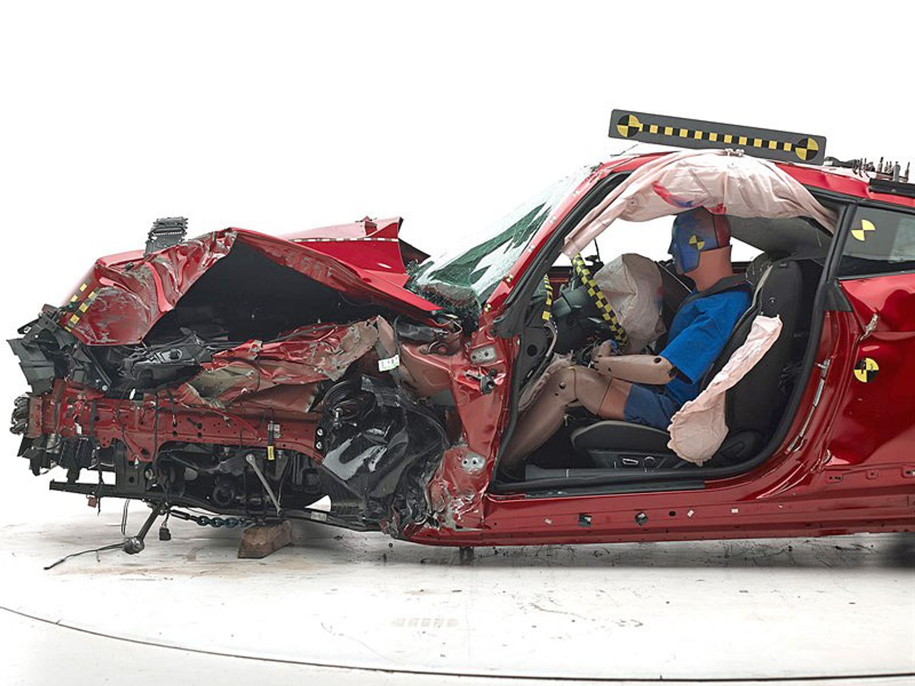 Testy zderzeniowe IIHS - Ford Mustang