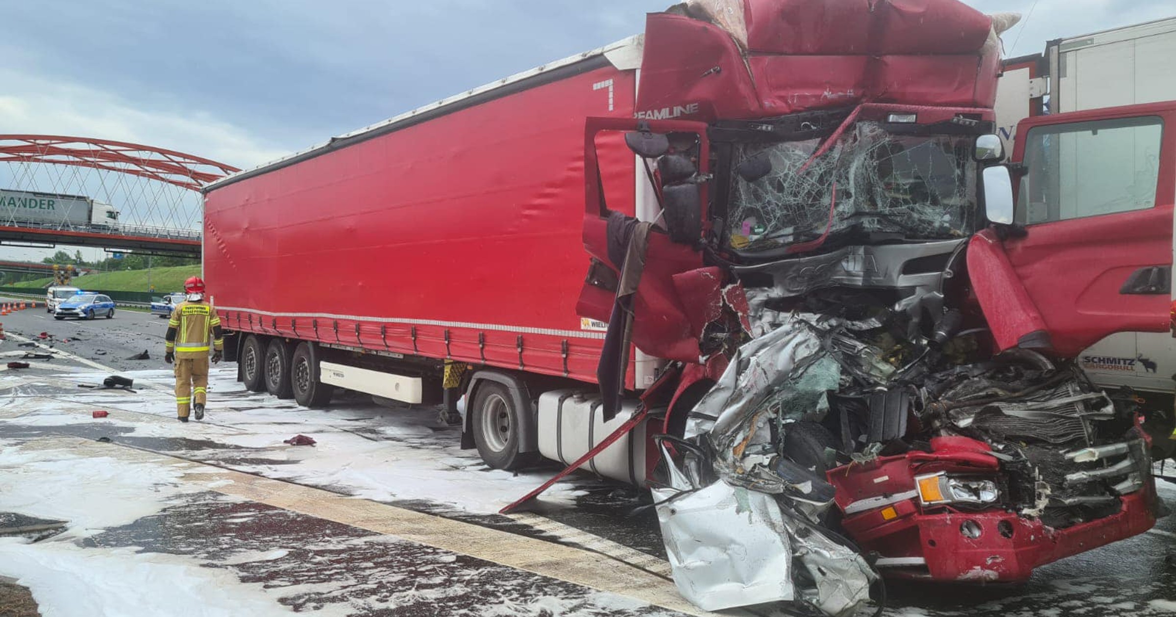 Wypadek na A1