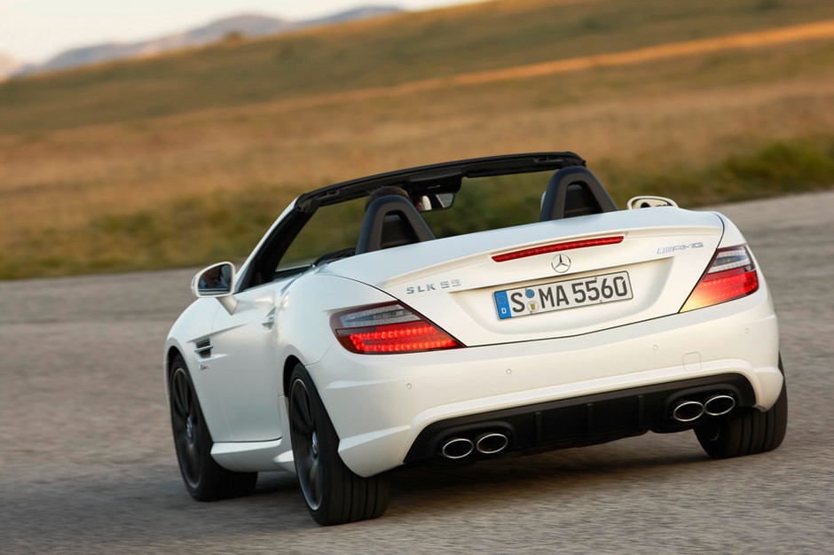Mercedes SLK 55 AMG: mocny zawodnik
