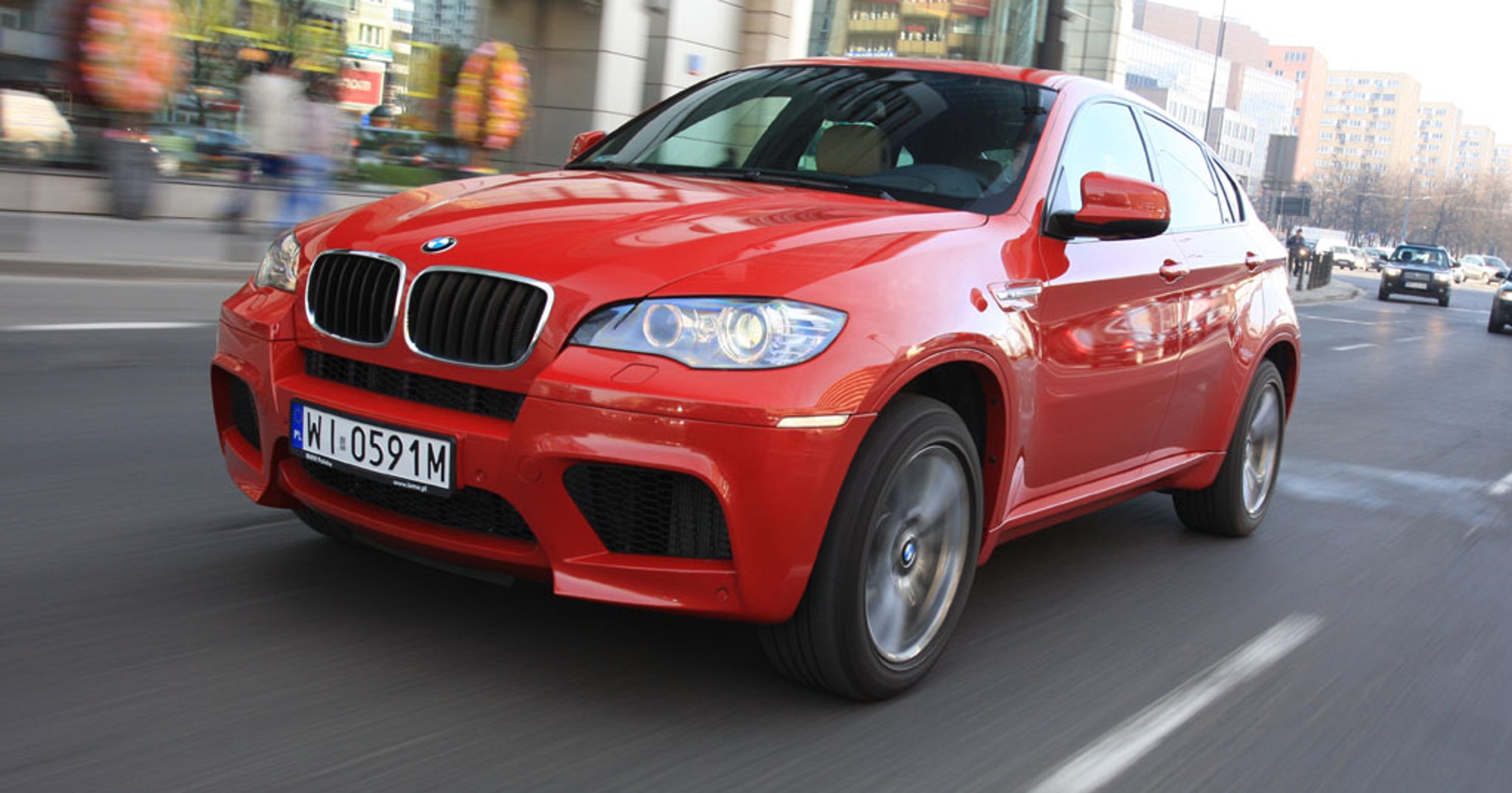 BMW X6 M - 555 KM kontra 2380 kg