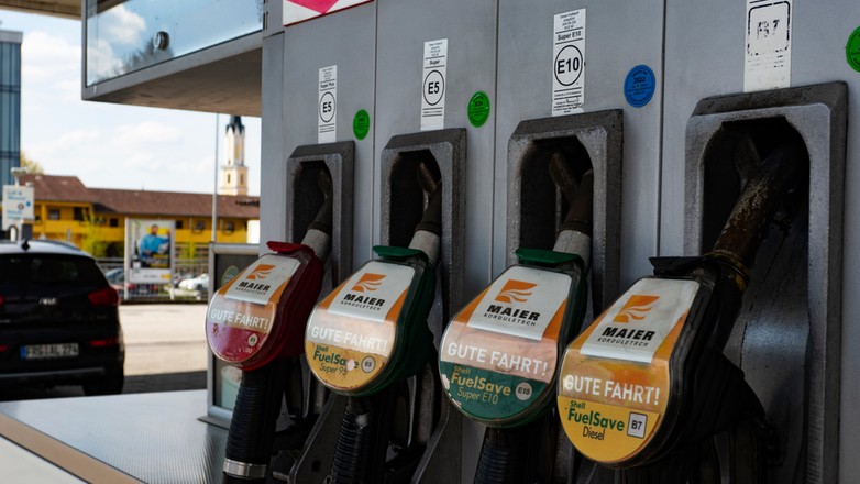 Stancja benzynowa w Rosji