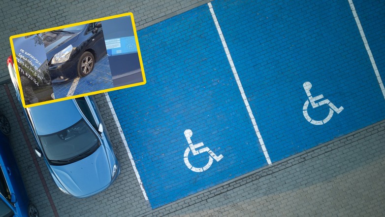 Sąsiad zniszczył auto rodziców niepełnosprawnego dziecka. Na aucie był napis