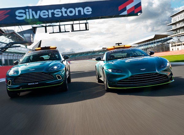 Aston Martin dostarczy samochody bezpieczeństwa i medyczne do Formuły 1